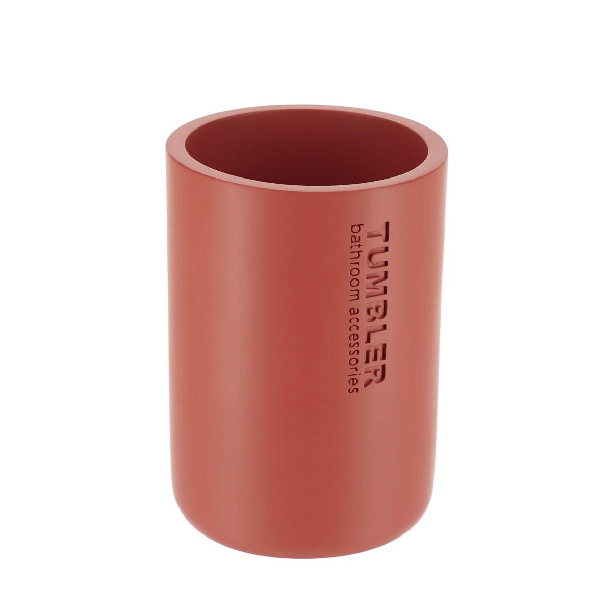 Tendance - Bicchiere rotondo in poliresina - terracotta | Leroy Merlin