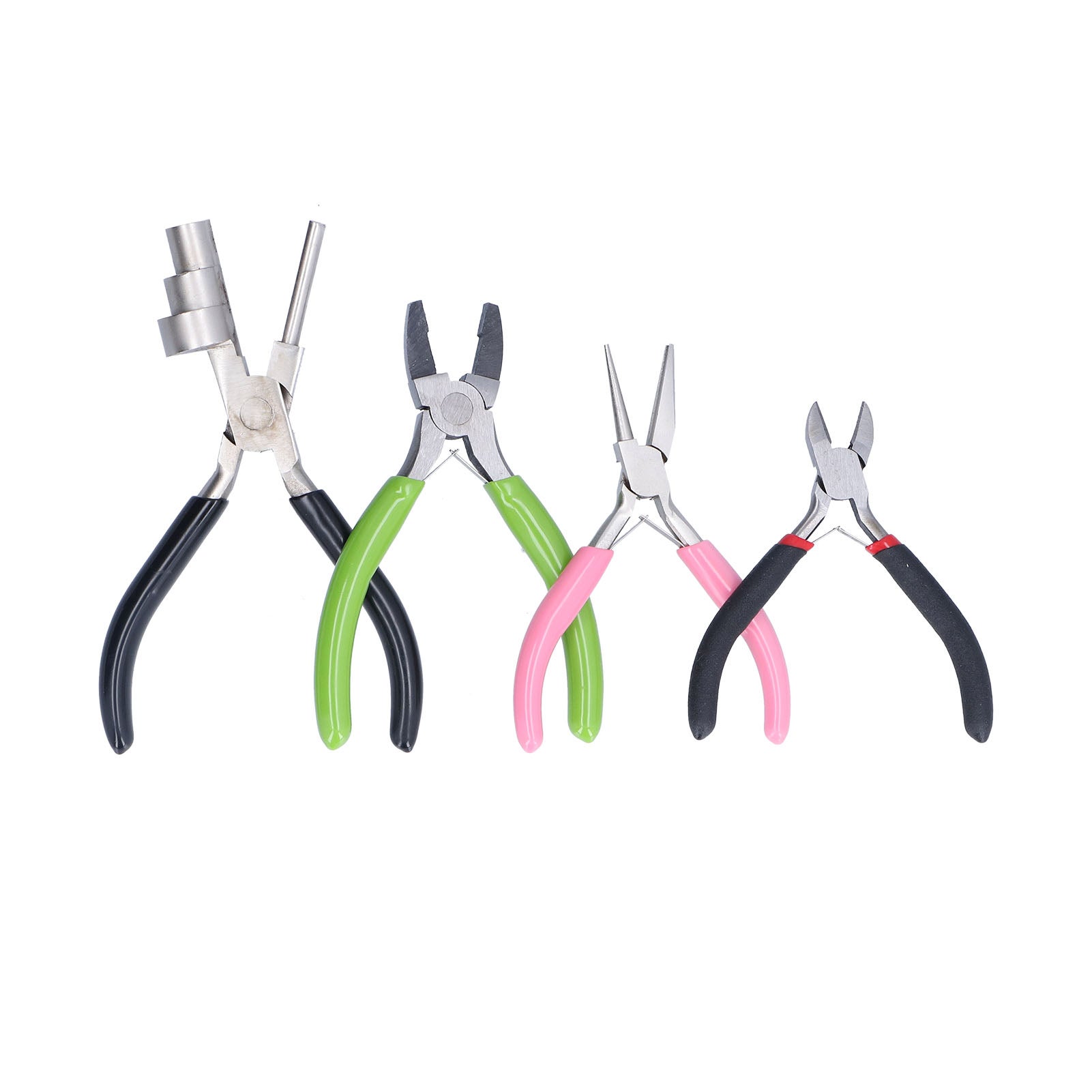 Juego 8 Piezas Alicates Joyería - Mini Alicates Acero Carbono Con Bolsa, Para Bisutería, Electrónica Y Bricolaje