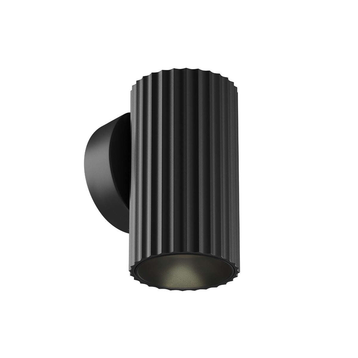 Kinkiet karbowana tuba CALIPSO czarny 1xGU10x10W aluminium wym:10x5,6x7cm IP20 Maytoni
