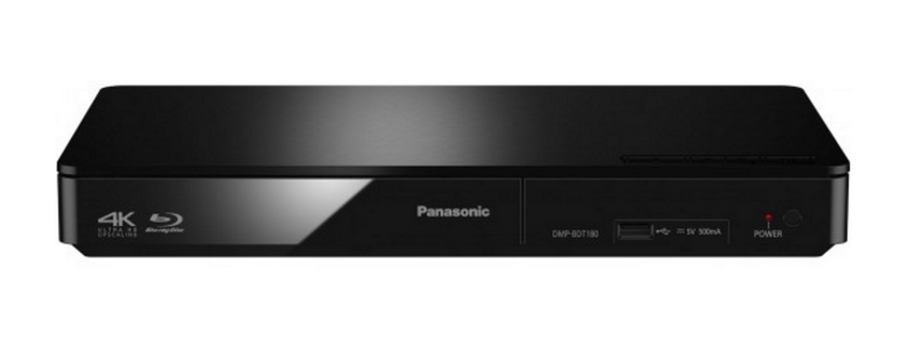 Lettore Blu-Ray Panasonic DMP-BDT180EF - Compatibile 3D, 4K, USB, DLNA, Nero