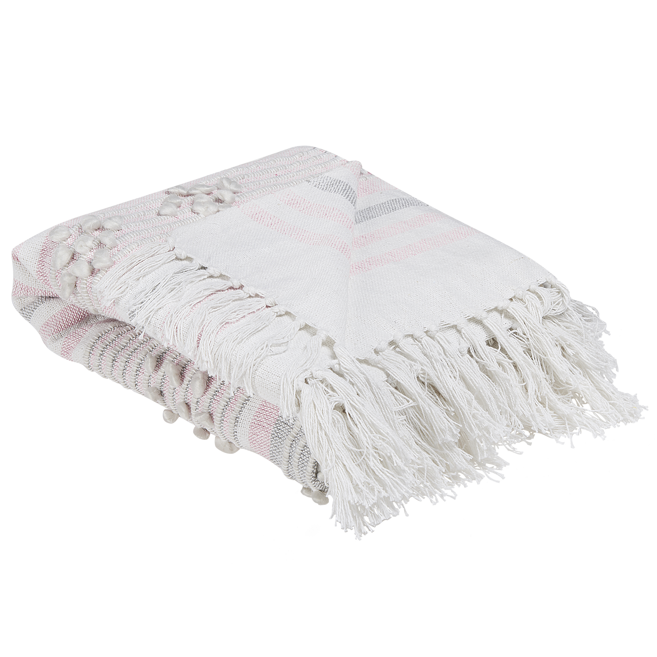 Kaman Roses Couverture KAMAN Tissu 125 x 150 cm Rose | Leroy Merlin