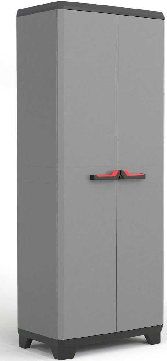 Armoire Basse Keter Planet Outdoor - Rangement Résine 80% Recyclé - 80x44x100 Cm