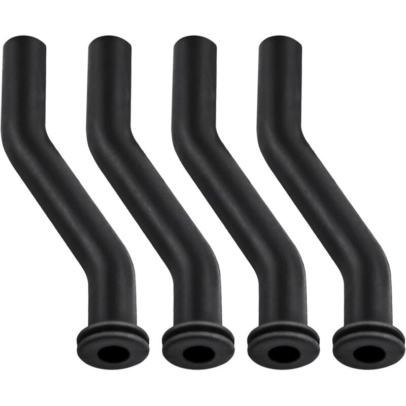 Set de 4 furtunuri de aspirator 596163 de 3 inci, compatibile cu mașinile de tuns iarba Briggs & Stratton, John Deere D140, D160, D170, D125 și D130 4buc