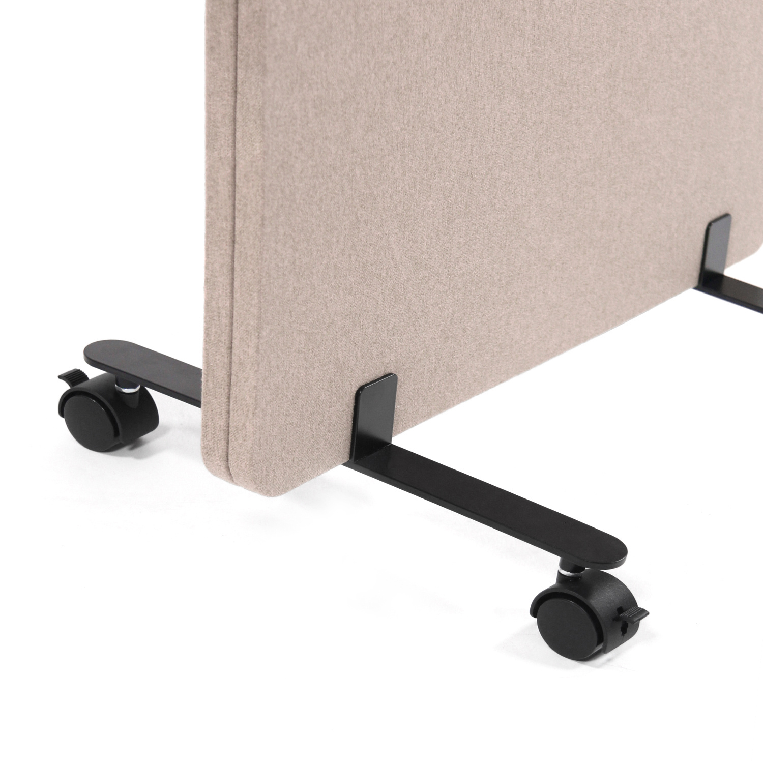 Sistema di divisorii mobili acustici FLEXMIUT Set doppio Grigio talpa hjh OFFICE - 5