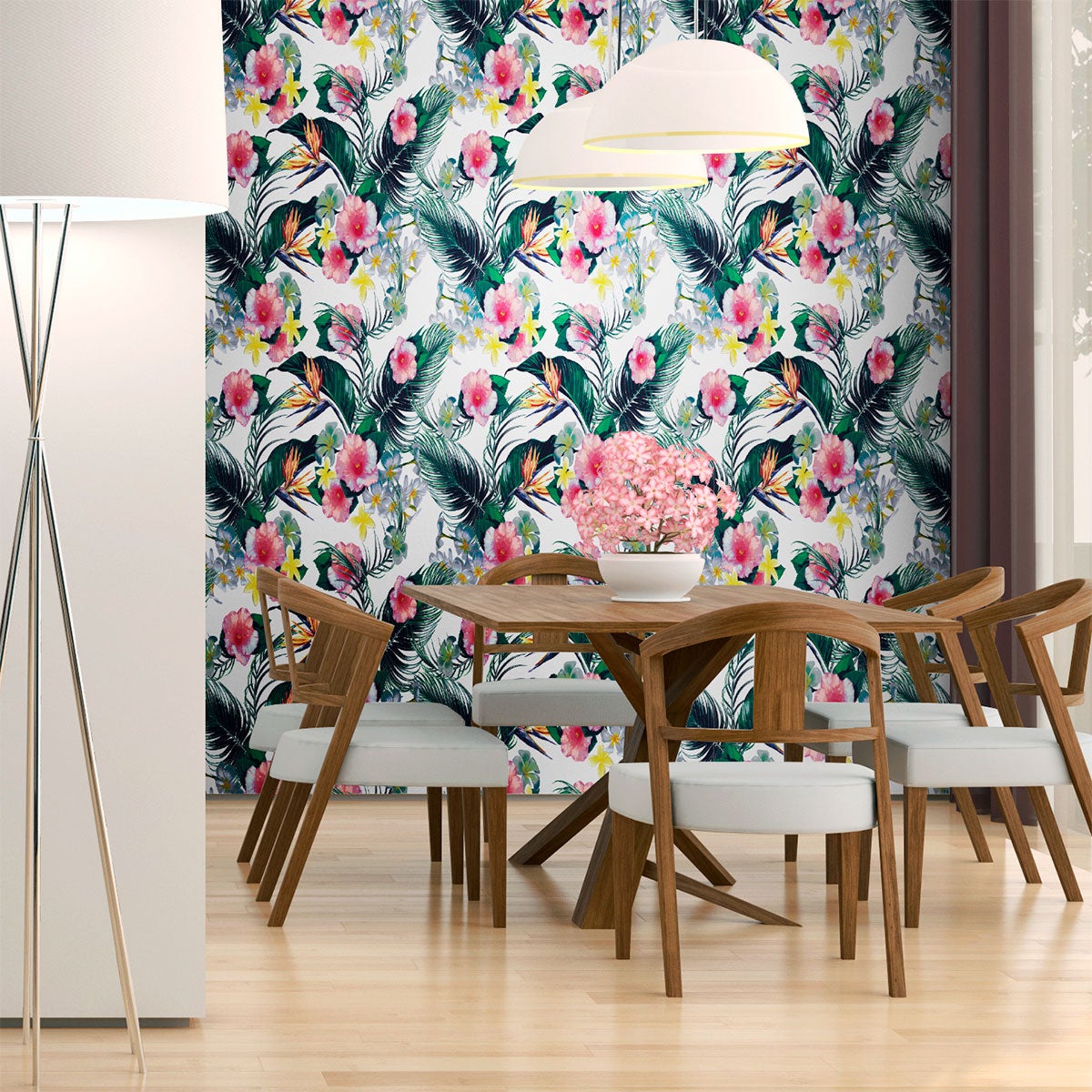 Adesivo arazzo tropicale Camiri - Sticker adesivo - adesivi murali - 30x30cm - 3