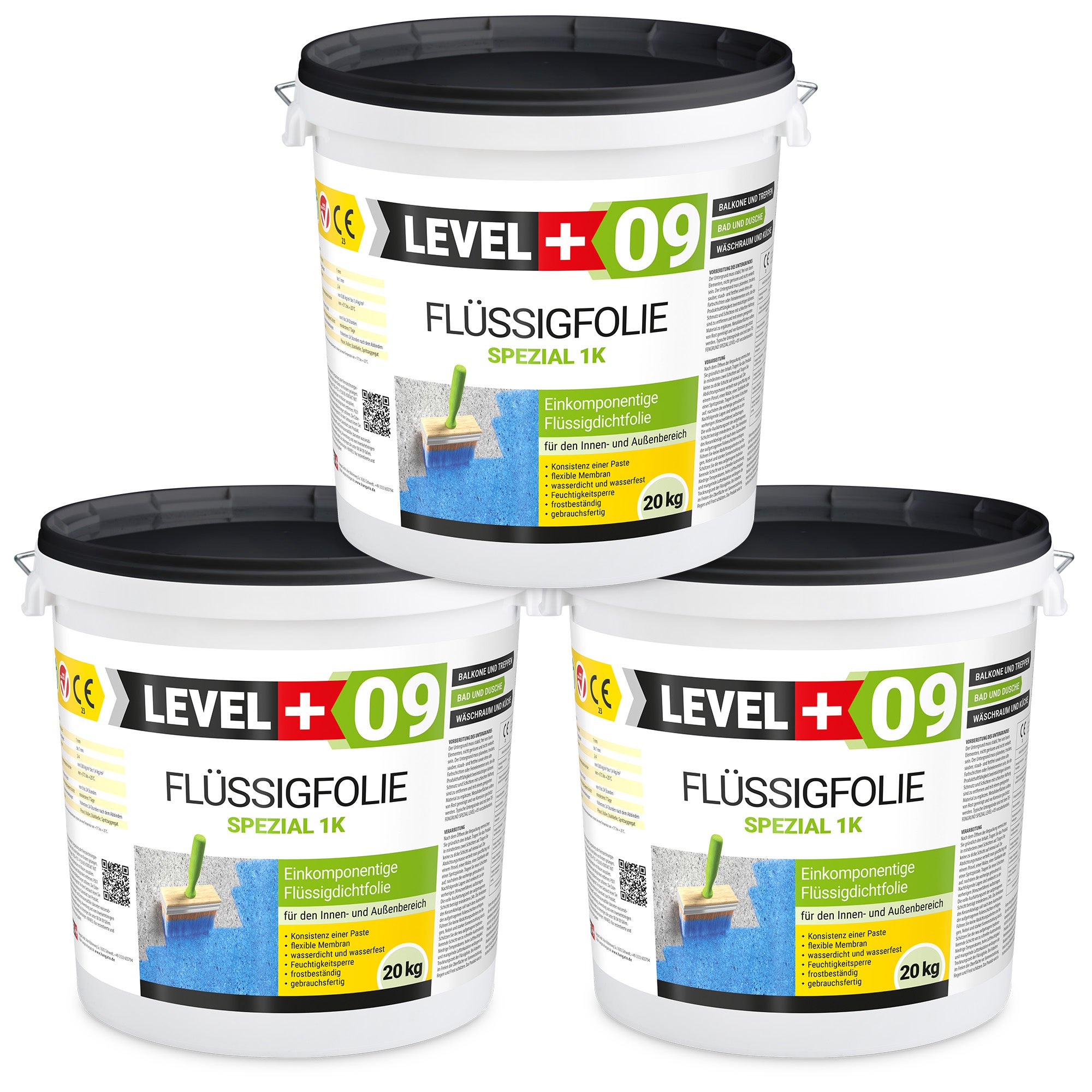 LEVEL+ Folia w płynie Uszczelniająca FLÜSSIGFOLIE SPEZIAL L+09 - 60KG
