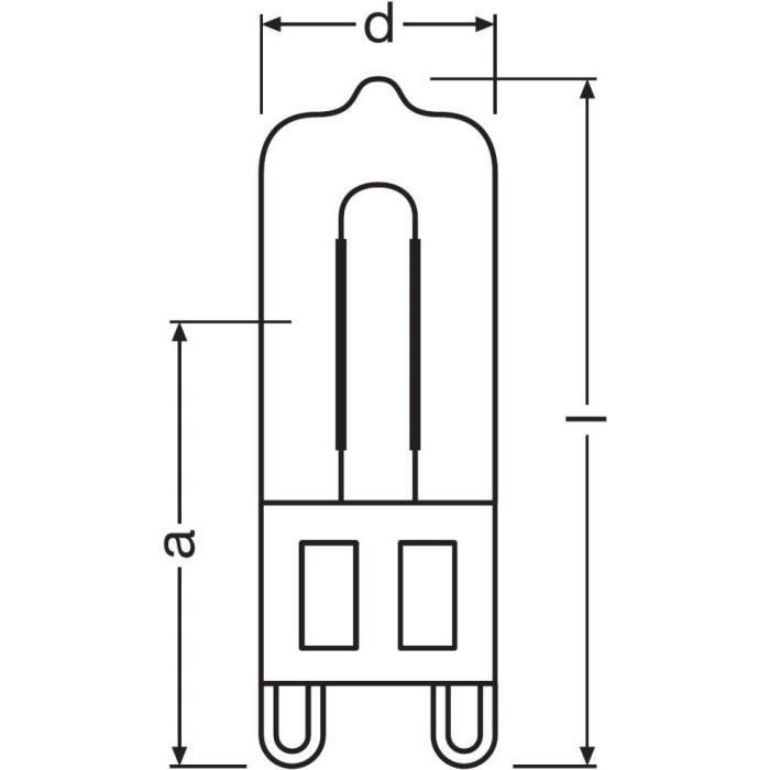 Osram Bli1 Halo Spstar Caps 33W = 40 G9 - 3