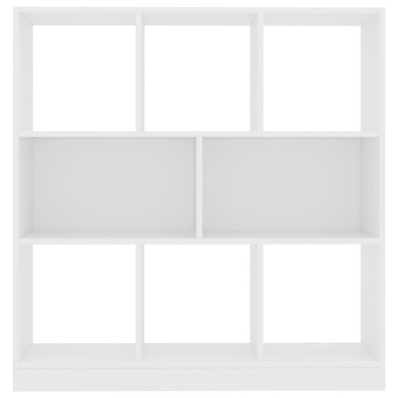 vidaXL Libreria Bianca 97,5x29,5x100 cm in Legno Multistrato - 4