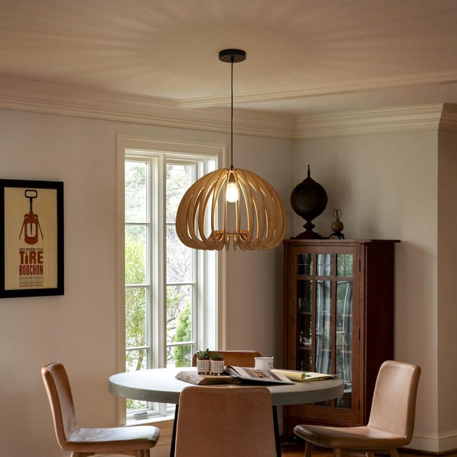 Lampadario a Sospensione, Vintage Lampada da Soffitto con Paralume in Lampadario a Sospensione, Vintage Lampada da Soffitto con Paralume in
