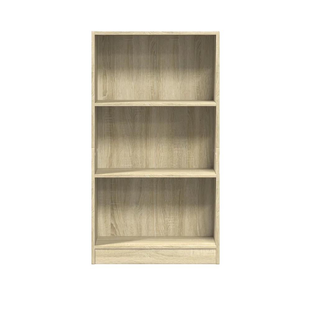 Biblioteka vidaXL Drewno Inżynieryjne Brązowa 60x24x109 cm