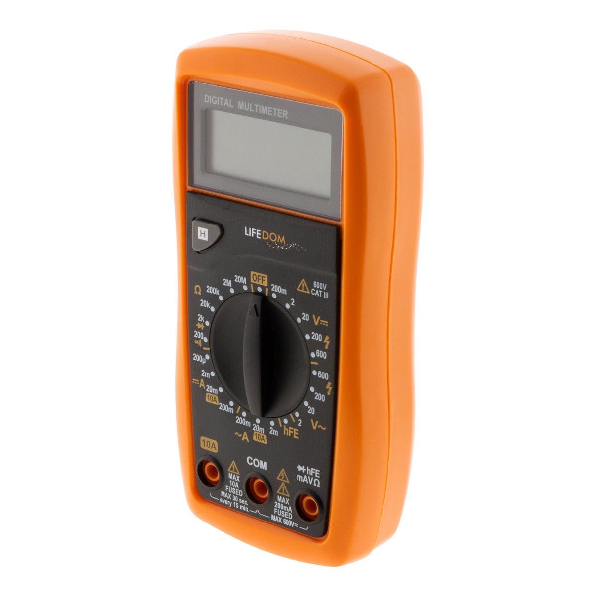 Multimètre antichoc 17 calibres HQ - Zenitech - 4