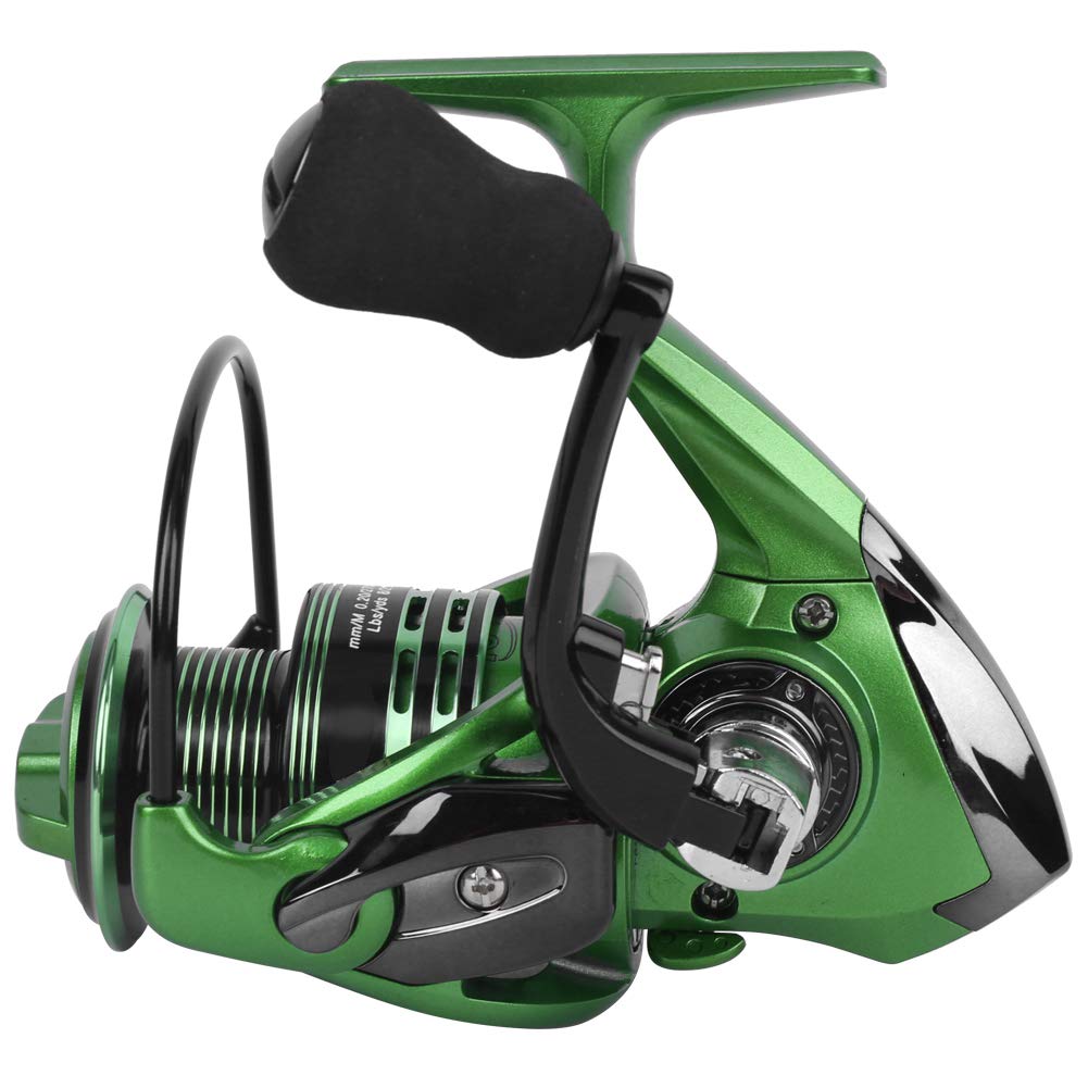 Cuscinetti in lega di alluminio 13 + 1 intercambiabili Mulinello per mano sinistra/destra Tiro lungo Ruota da pesca in mare Accessorio per attrezzatur - 6