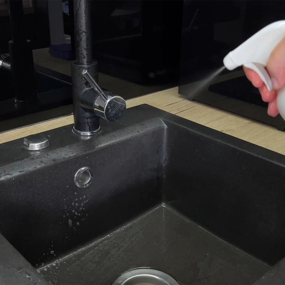 Profesjonalny Płyn do mycia granitu GRANITE PRO CLEANER 750ml NANOBAUER Zlewy Blaty Deski Bezpieczny - 2