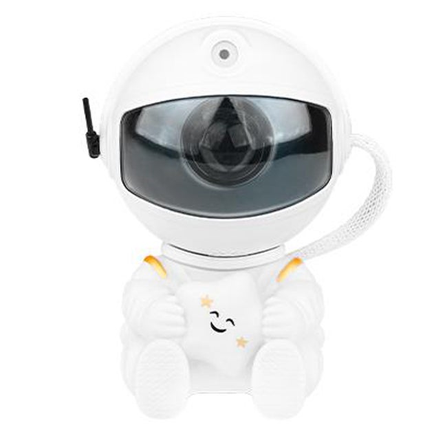 Lampa nocna LED Astro projektor gwiazd z pilotem 12,5cm 5W RGB timer biały MasterLED