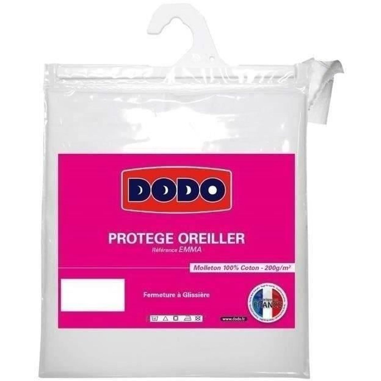 Lot De 2 Protège Oreillers 60x60 Cm Imperméables Avec Fermeture Éclair - Housse En Éponge Oeko-TEX