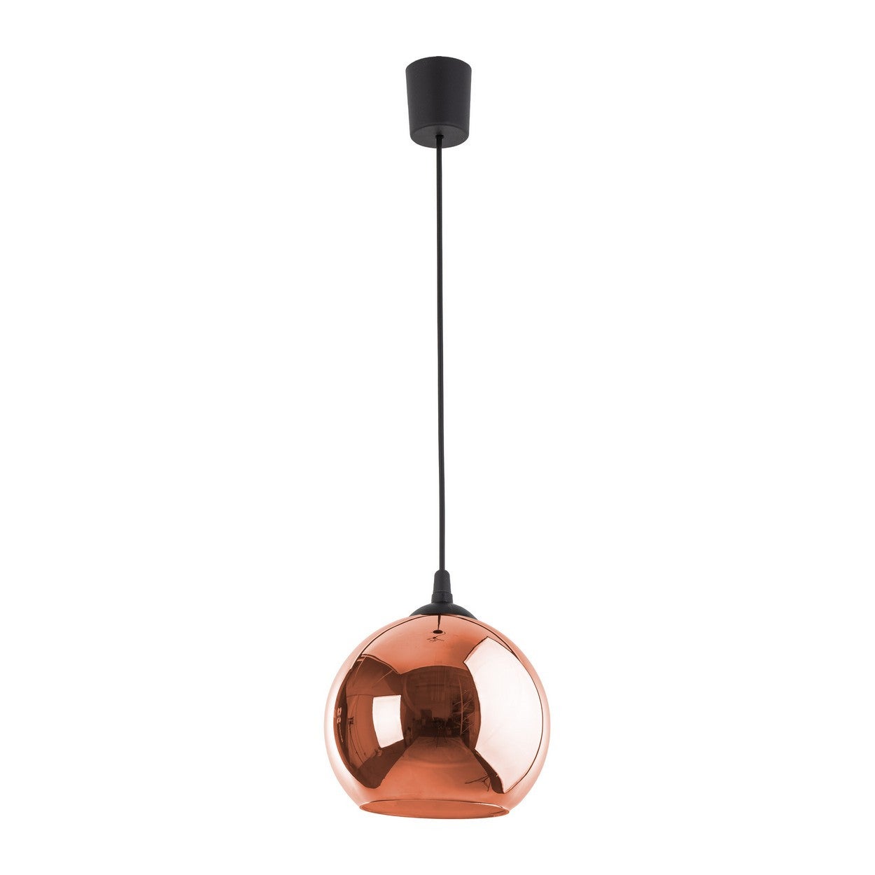 VENEZIA MIEDŹ LAMPA WISZĄCA 1 PŁ