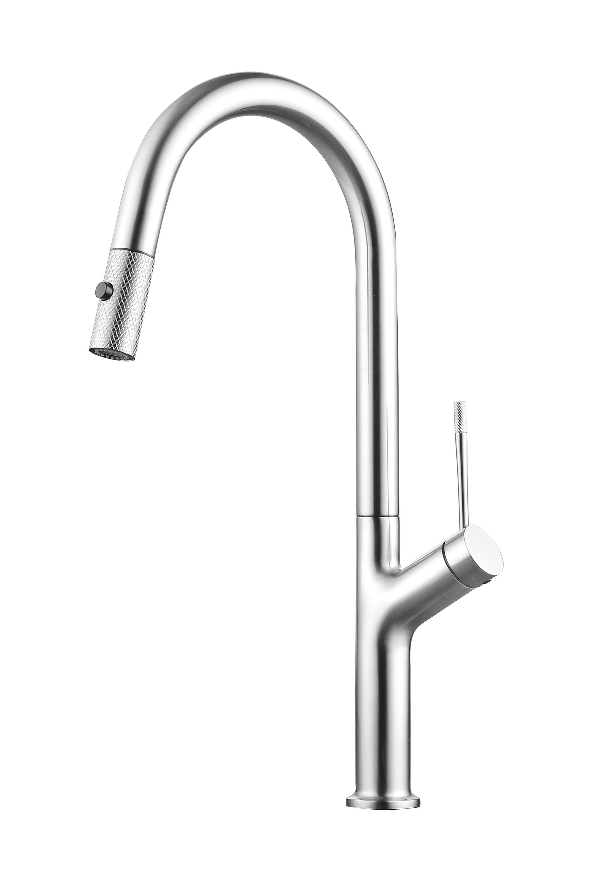 Bateria kuchenna z wyciąganą wylewką 2-funkcyjna maier look chrom