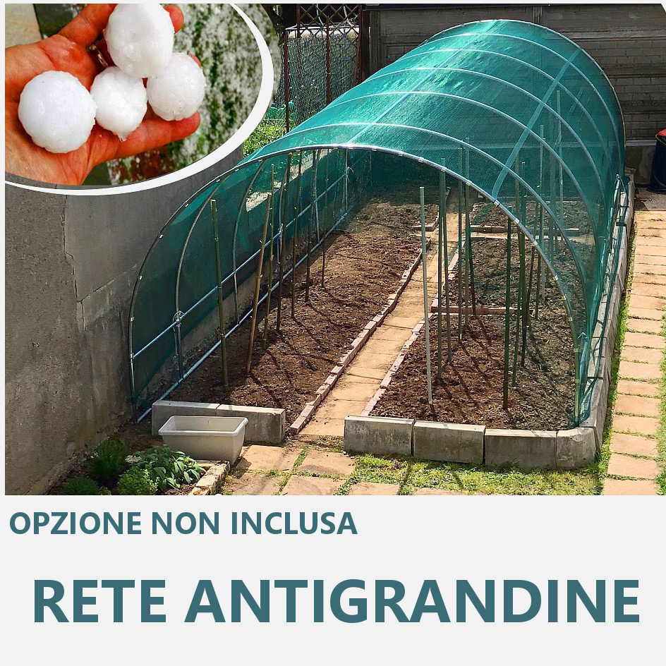 Structure de Serre Easy 3,5xm tunnel en arceaux - 3