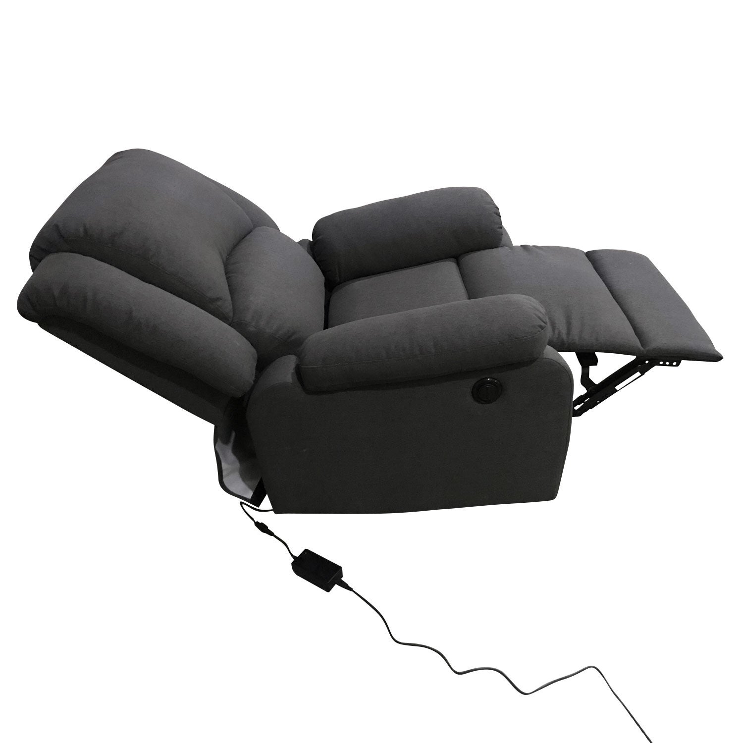Fauteuil électrique inclinable gris anthracite CLOUD - 2