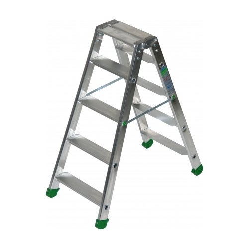 FACAL - Échelle Double Aluminium Marches Plates Dupla - Hauteur de 1m à 3m - 2x4 marches - 3