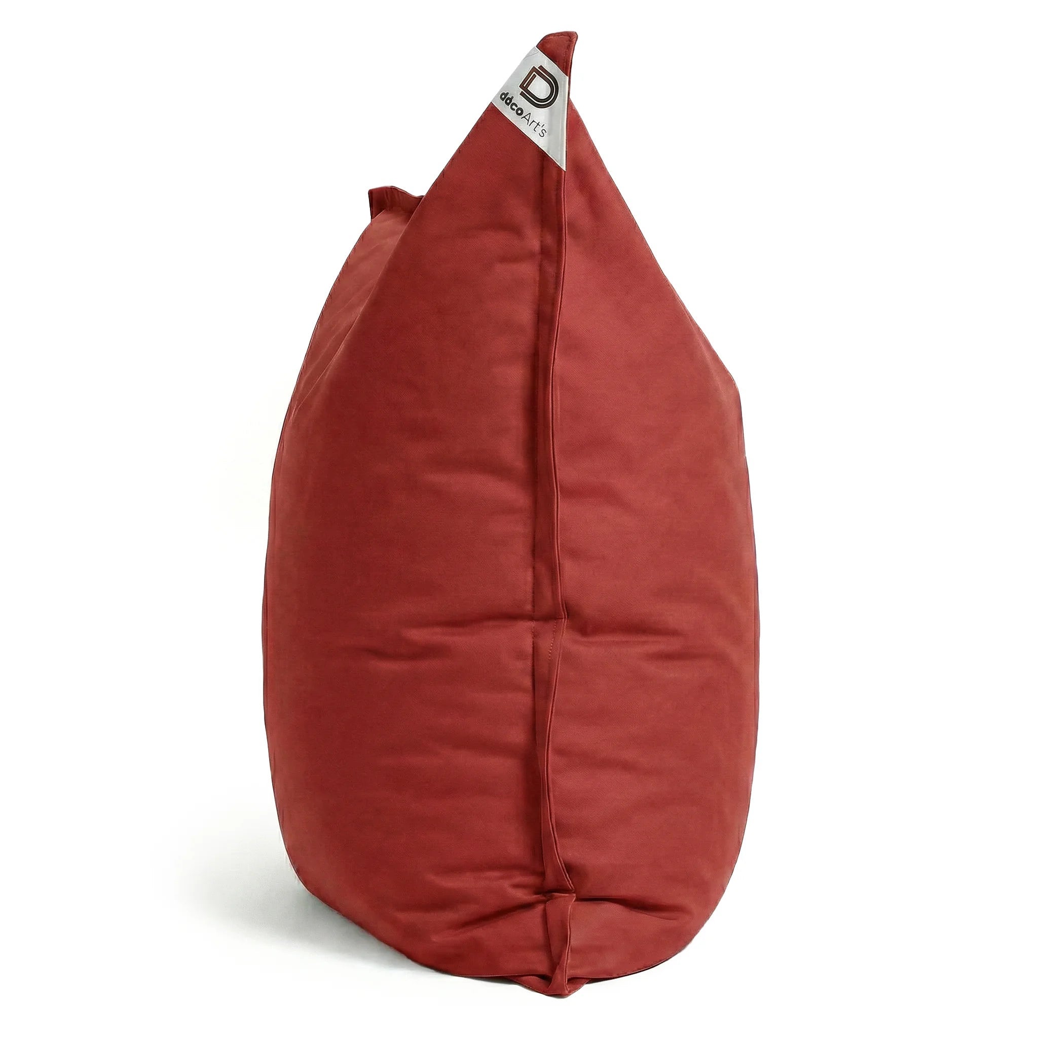 Housse pour Pouf Géant XXL 180x140cm Intérieur et Extérieur - Rouge piment - 4