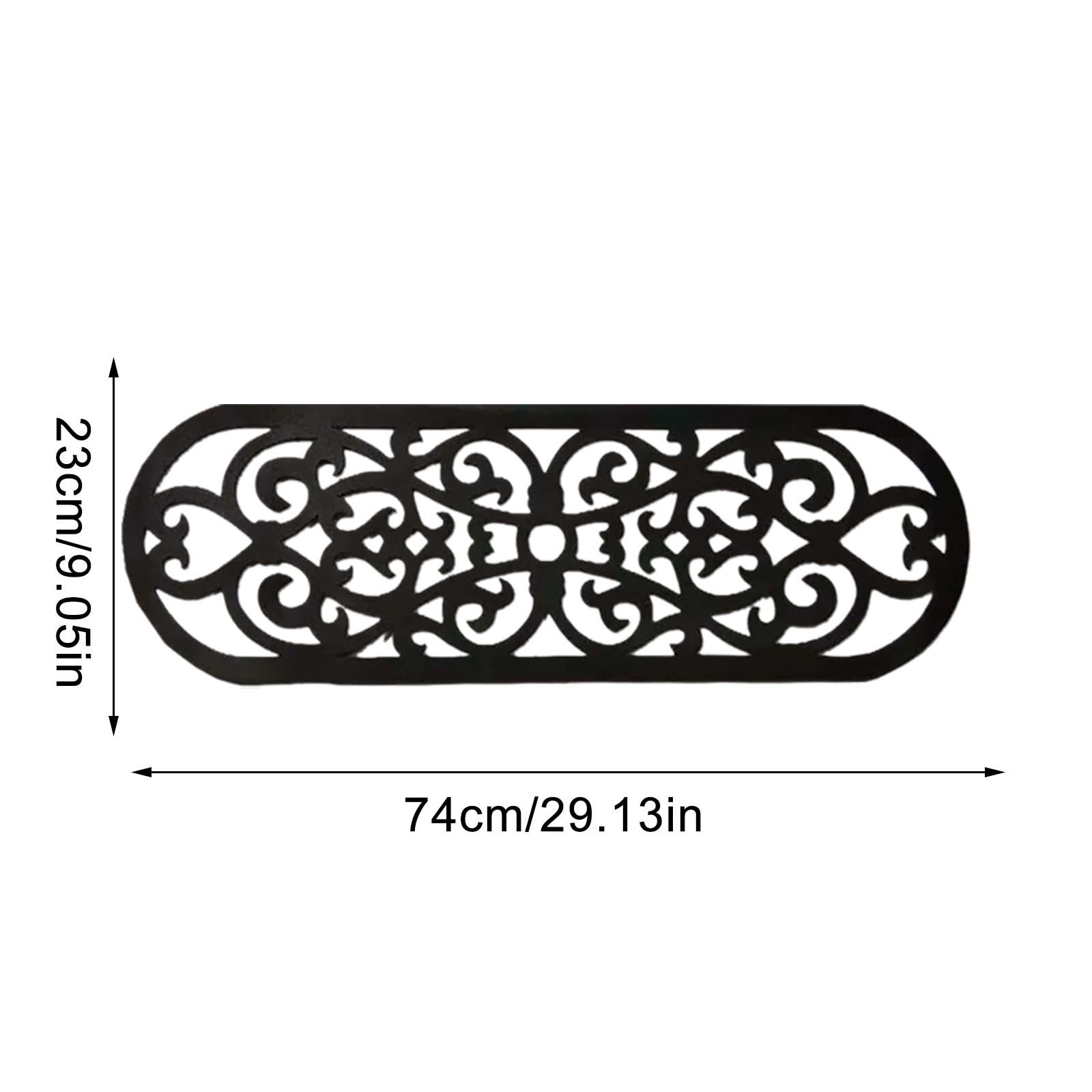 10 Tappetini Per Scale In Gomma 25x75cm - Antiscivolo, Resistente Alle Intemperie