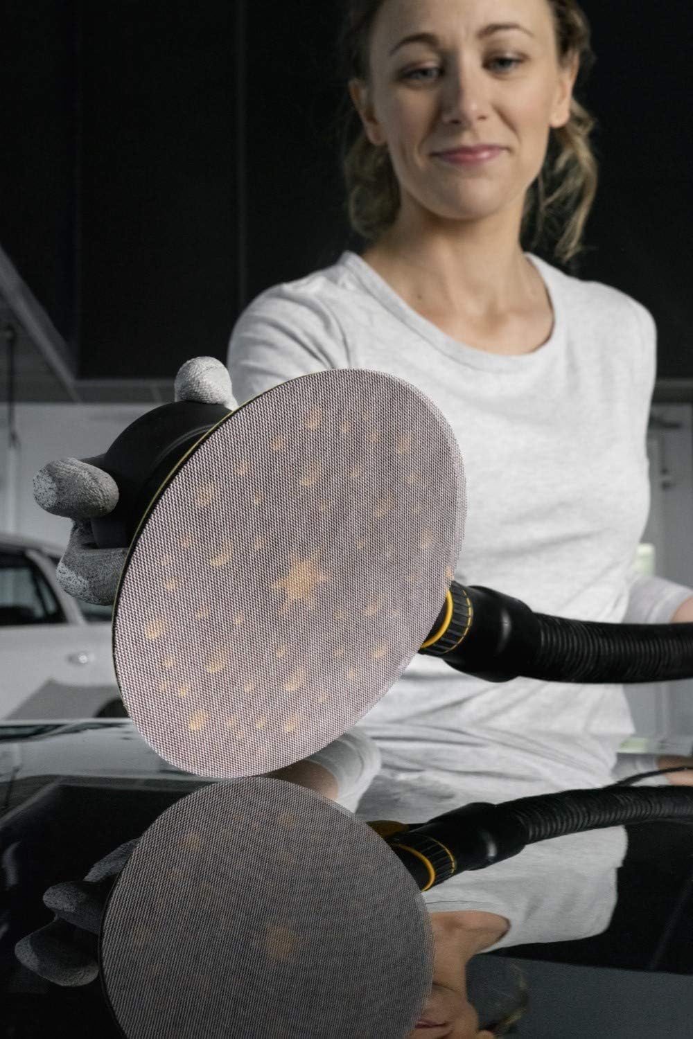 Disque abrasif Ø125 mm auto-agrippant maille micro-perforée (50 pcs) - MIRKA - 6