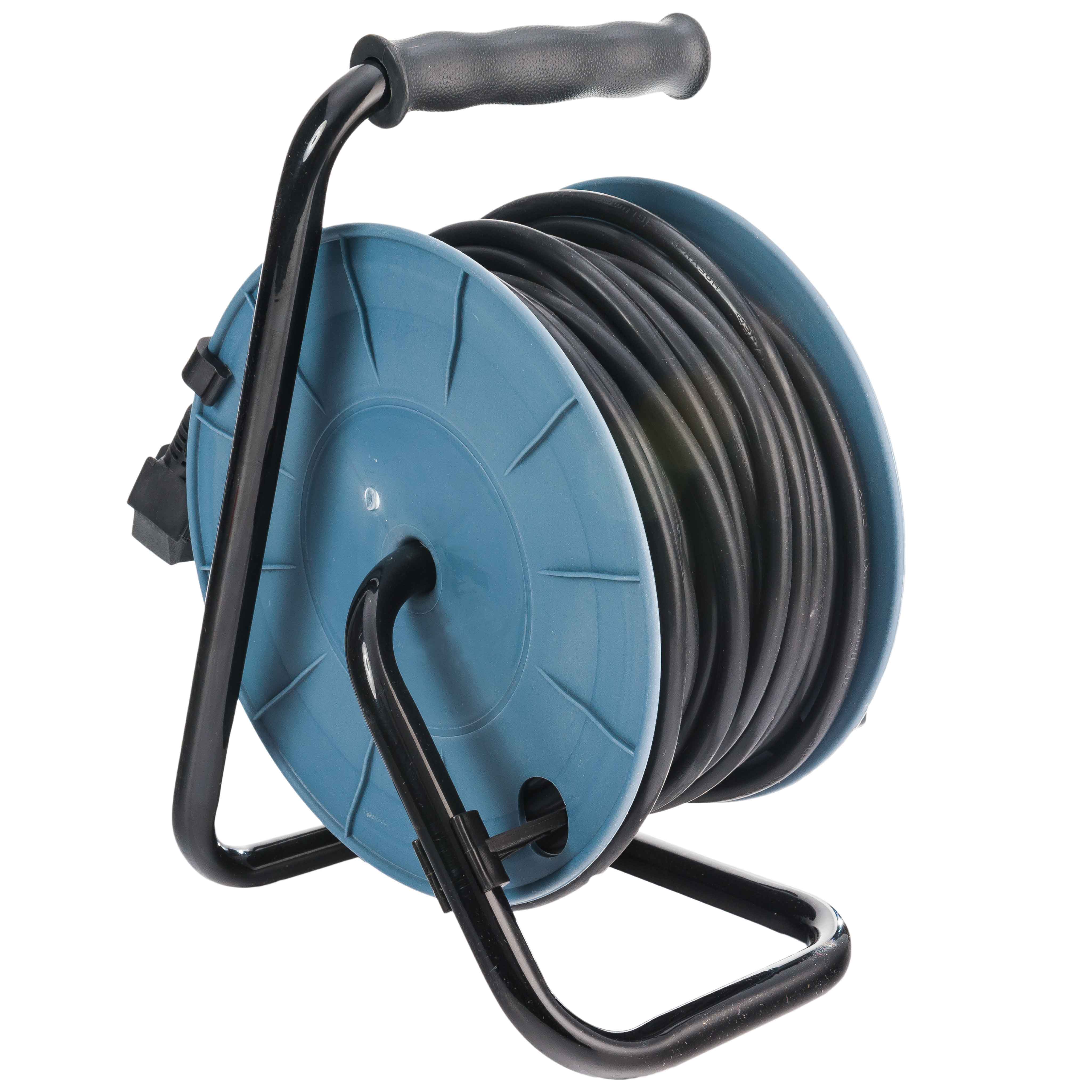 Enrouleur Rallonge Électrique 5m 16A Electraline - 3G1,5 Mm², Protection Enfant, Puissance 3200W