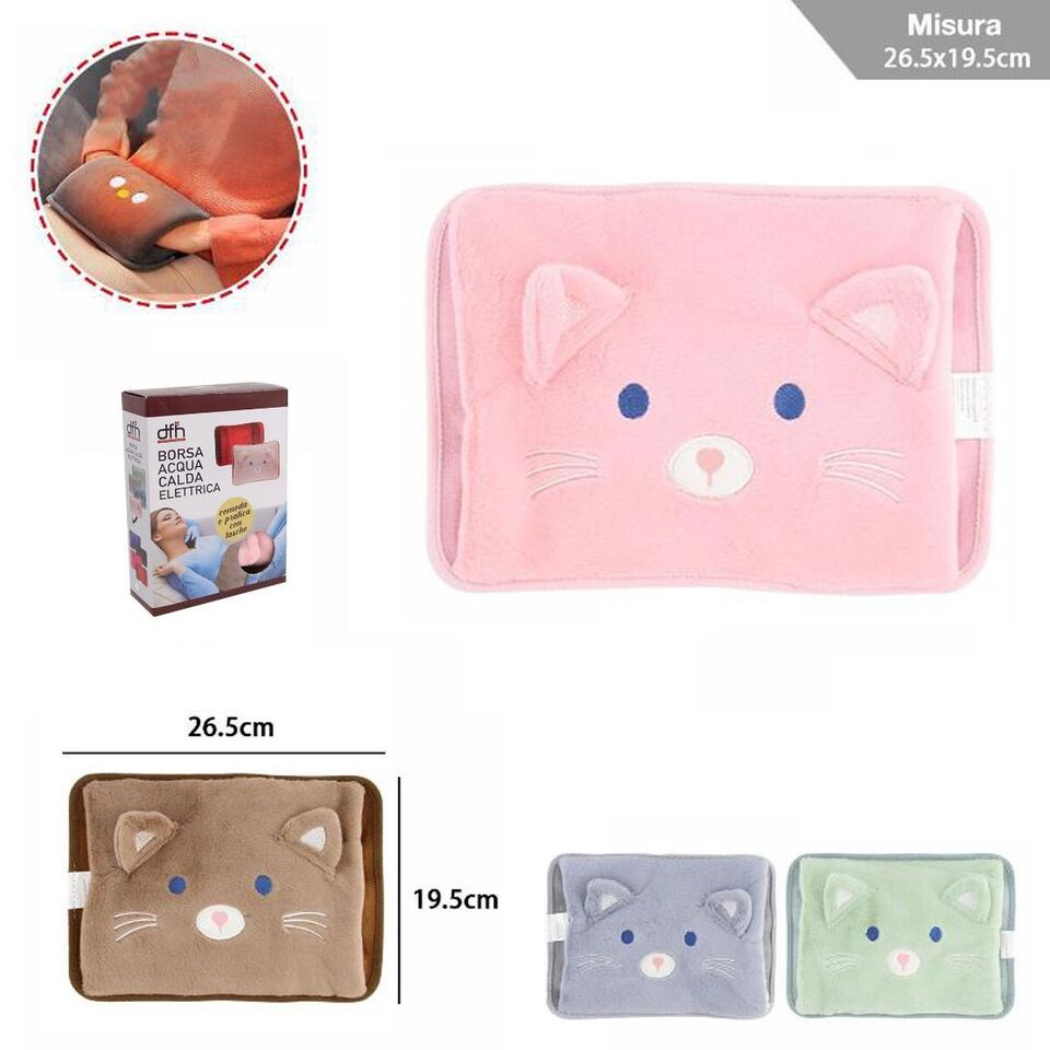 Scaldamani Elettrico Portatile Con Power Bank 10000mAh | 3 Livelli Di Calore | In Peluche Con Tracolla - Foto 4