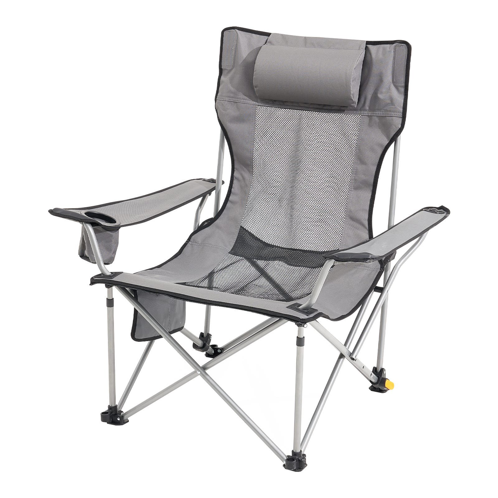 Porte-Gobelet Pour Chaise Inclinable - Clip Universel Robuste Pour Plage Et Extérieur