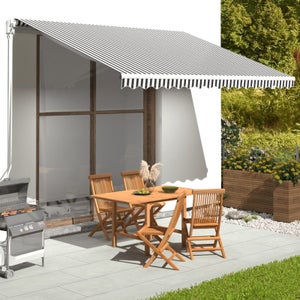 Telo Per Tenda Da Sole SAULE In Poliestere Antracite – 2,5x2m (telo 234x205cm) – Protezione UV - 5