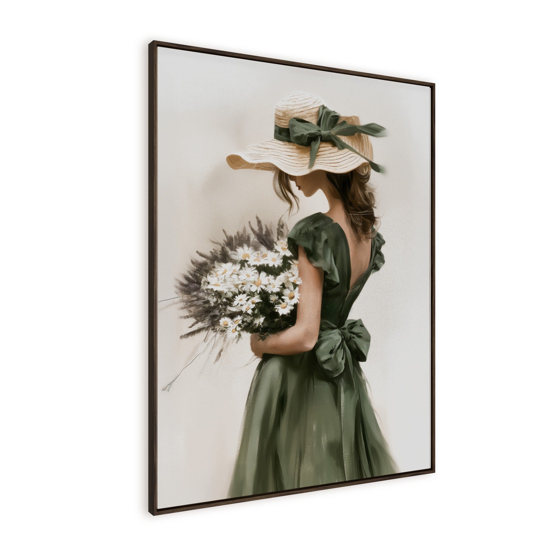 STYLER Tablou decorativ DecoBox 60 x 80 cm cu ramă floating premium, decor modern pentru living, dormitor și hol