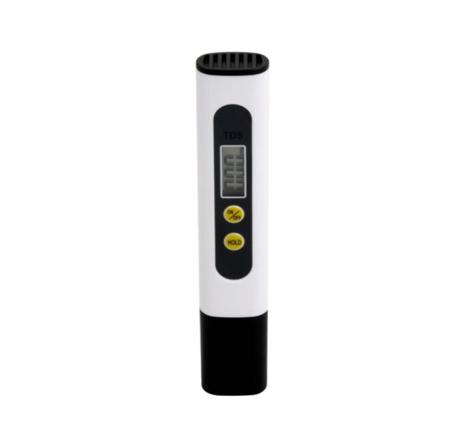 Tester TDS, cyfrowy tester soli do basenu 1-9990 ppm, miernik TDS, EC i temperatury, cyfrowy tester zasolenia, rozdzielczość w ppm