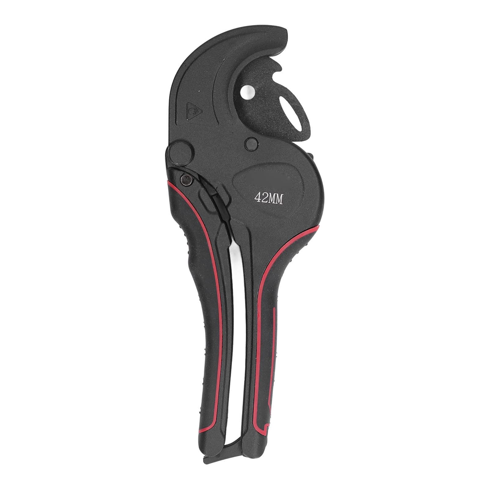 Coupe-Tube à Cliquet 8-29 Mm - Pour Acier Inox, Cuivre, Aluminium - Mécanisme Ratchet Ergonomique, Coupe Propre Et Rapide (Noir/Rouge)