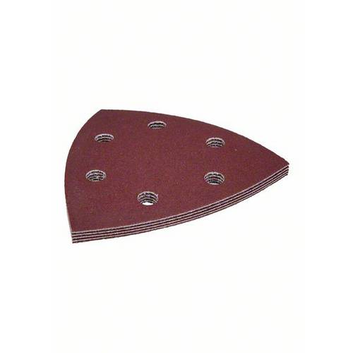 Bosch Accessories 2608621687 2608621687 Feuille abrasive Delta Grain 120 (L x l) 93 mm x 93 mm 5 pc(s)