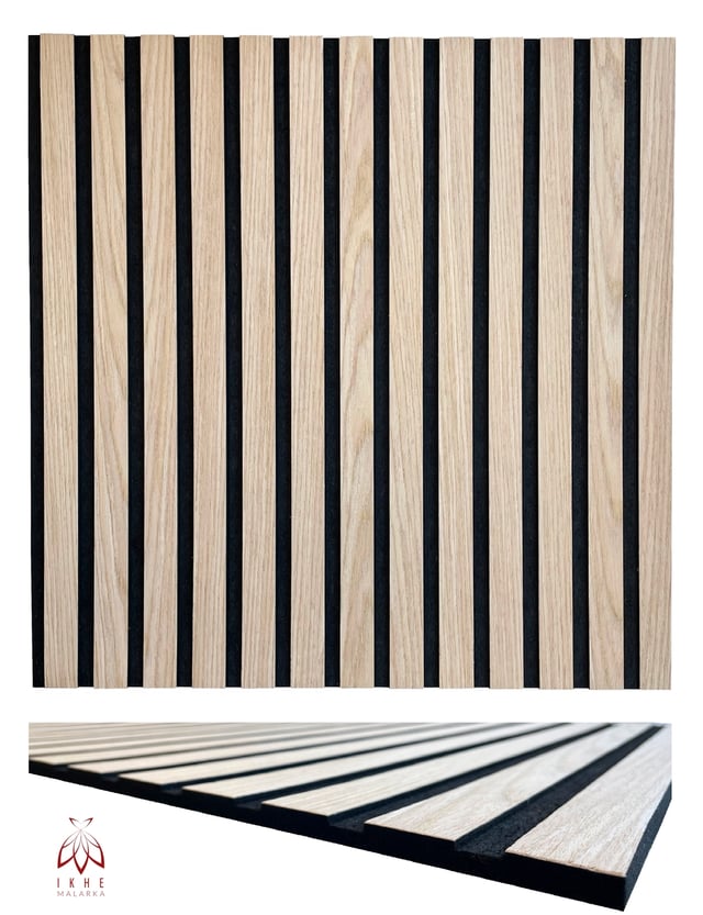 Doghe Pannelli 3D Legno Pannelli Pareti Pannelli Soffitto Decor Isolamento Acustico Feltro 11001a 0,27m²