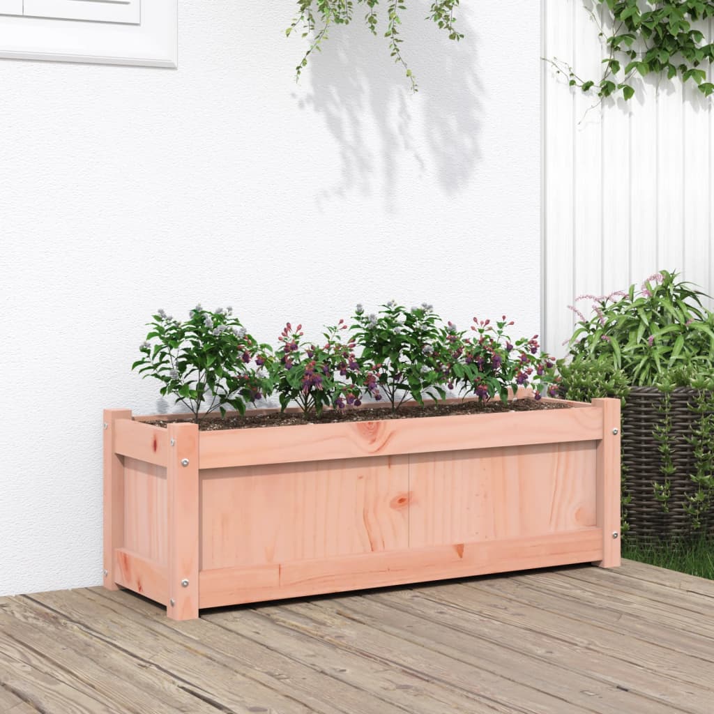 Jardinière - Bac à Fleurs - Pot De Fleurs 90x31x31 cm bois massif douglas n270l - 2