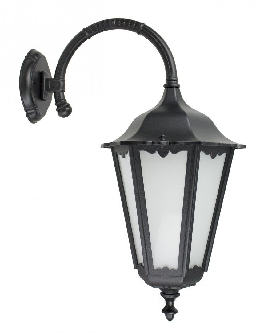 Kinkiet zewnętrzny Retro czarny 1xE27x100W wym: 64x30x46 cm IP43 SU-MA