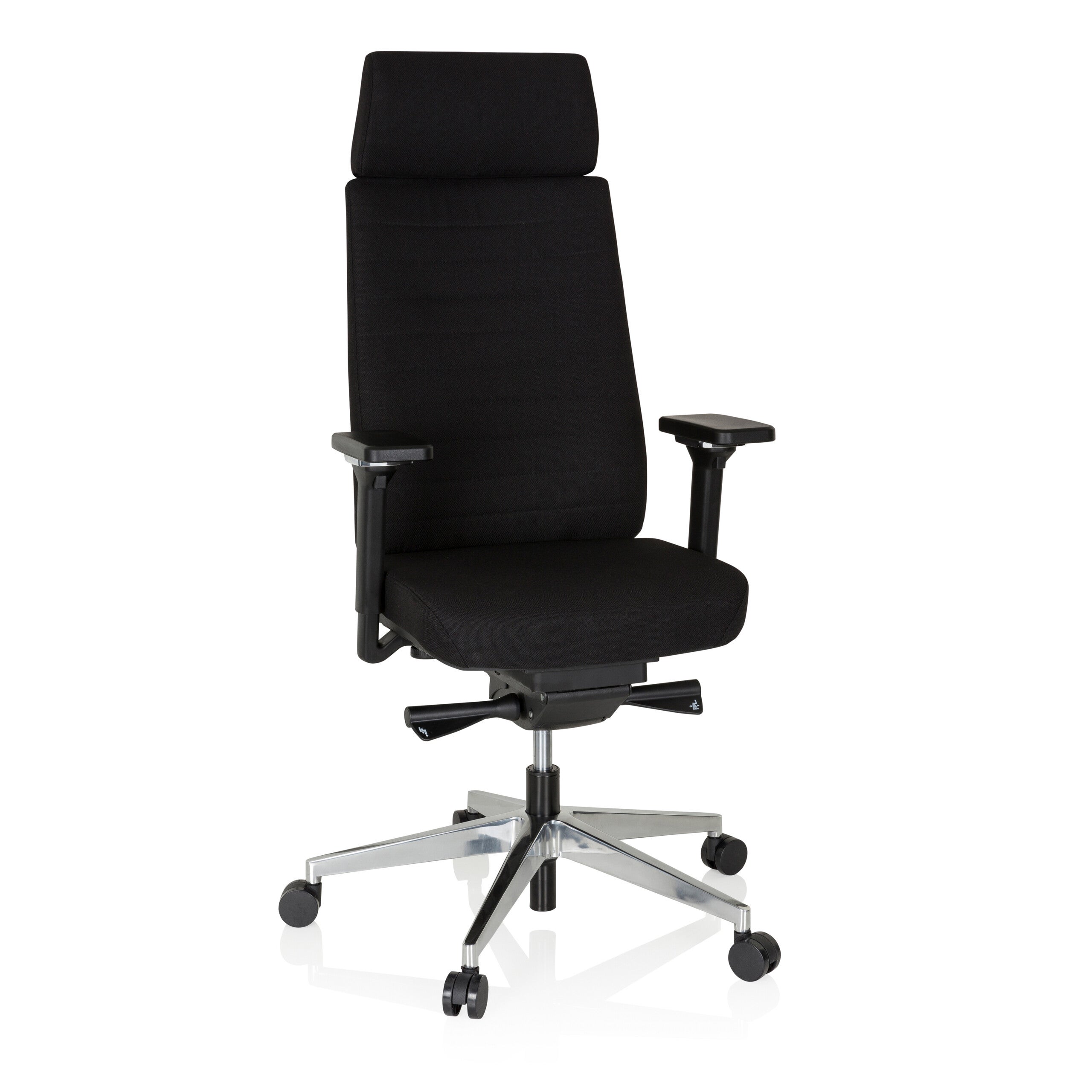 Profesjonalne krzesło biurowe MOVE-TEC PRO 3D Czarny hjh OFFICE