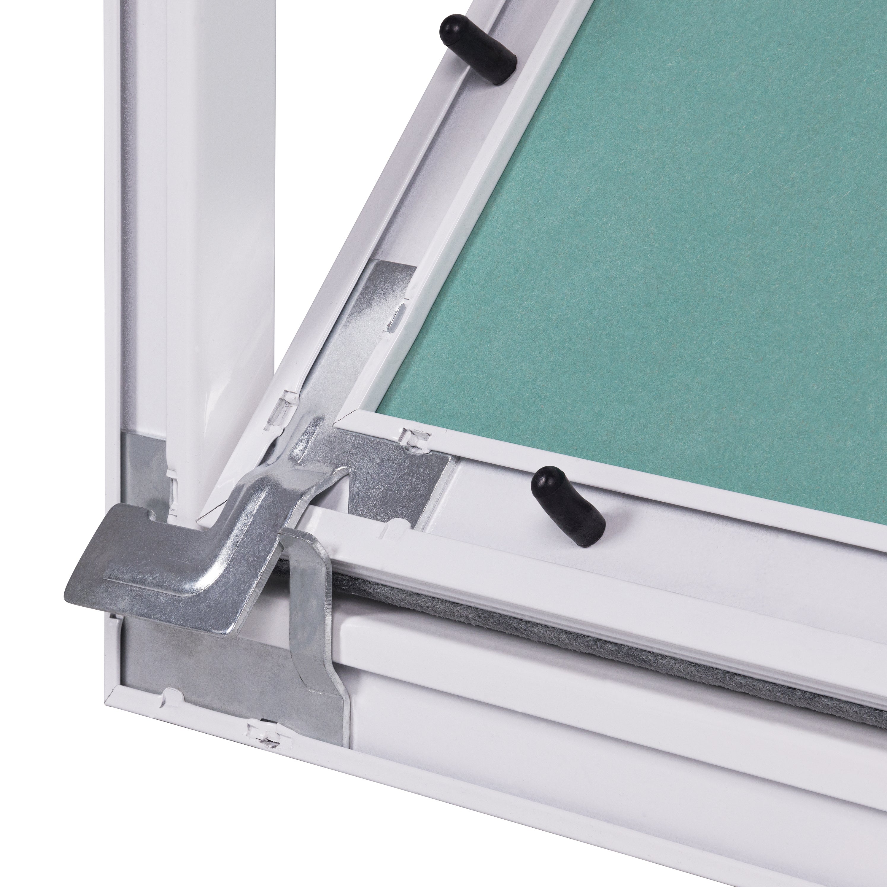 Trappe de visite hydrofuge à carreler 400x400 mm en aluminium, avec système d'ouverture/fermeture par simple pression NOYON & THIEBAULT - 9