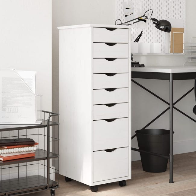 Armoire De Rangement,Armoire Roulante Avec Tiroirs MOSS Blanc Bois De Pin Solide Cfw67926 84797956 Armoire De Rangement,Armoire Roulante Avec Tiroirs MOSS Blanc Bois De Pin Solide Cfw67926 84797956