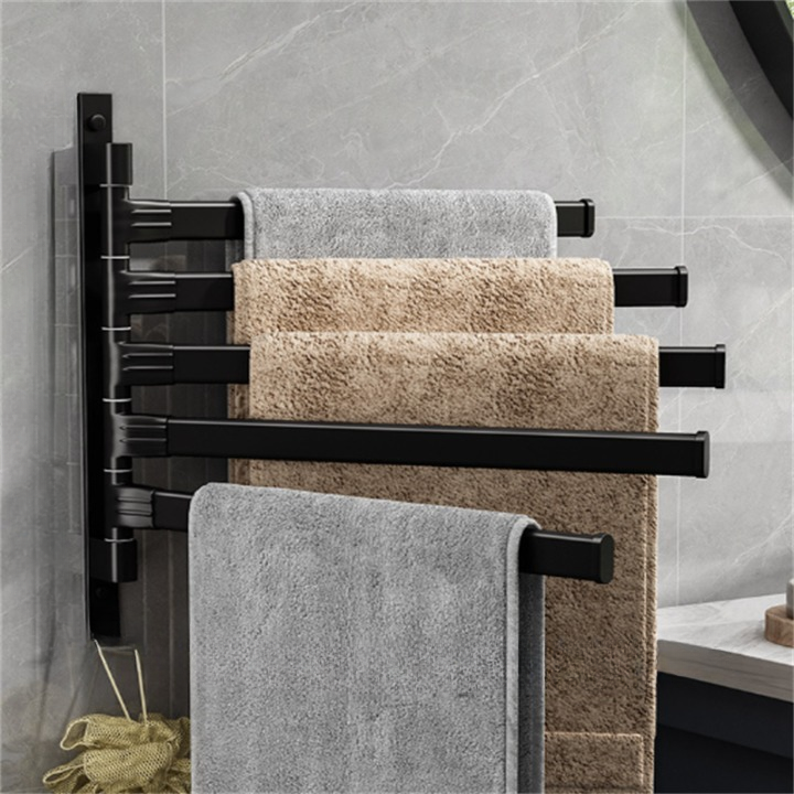 Porte-serviettes De Salle De Bain, étagère à Serviettes En Acier Inoxydable Barre A Serviettes Support Mural T 94510521