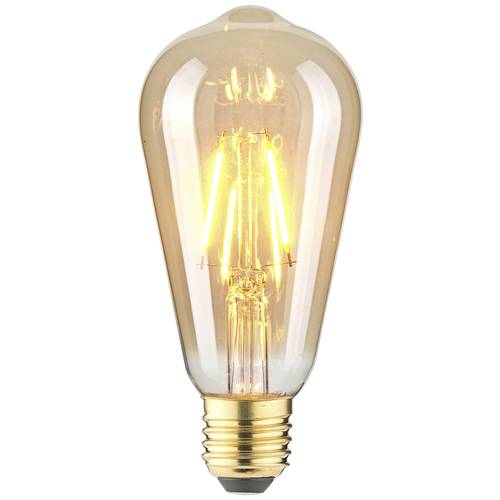 Applique Murale Tekled – Cône Or Ambré – E27 Avec Interrupteur – 190 X 135 Mm