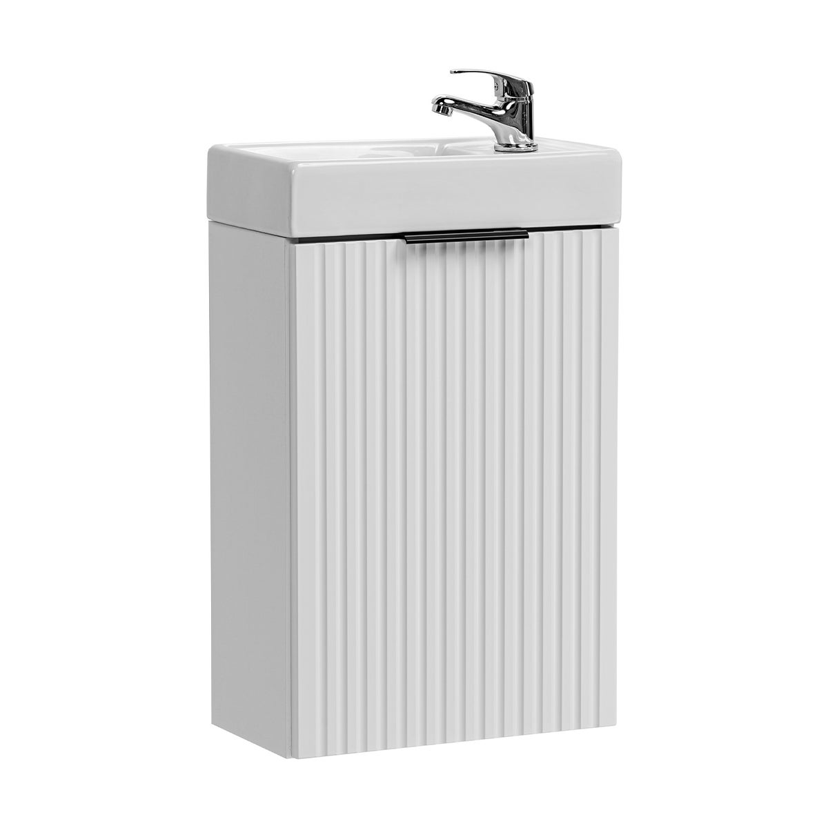 Mueble lavamanos 40cm 1 puerta adriel blanco
