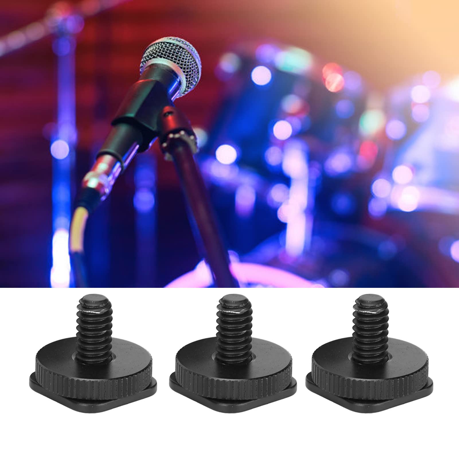 Cikonielf Vis à écrou Fileté Pour Pince De Support De Microphone