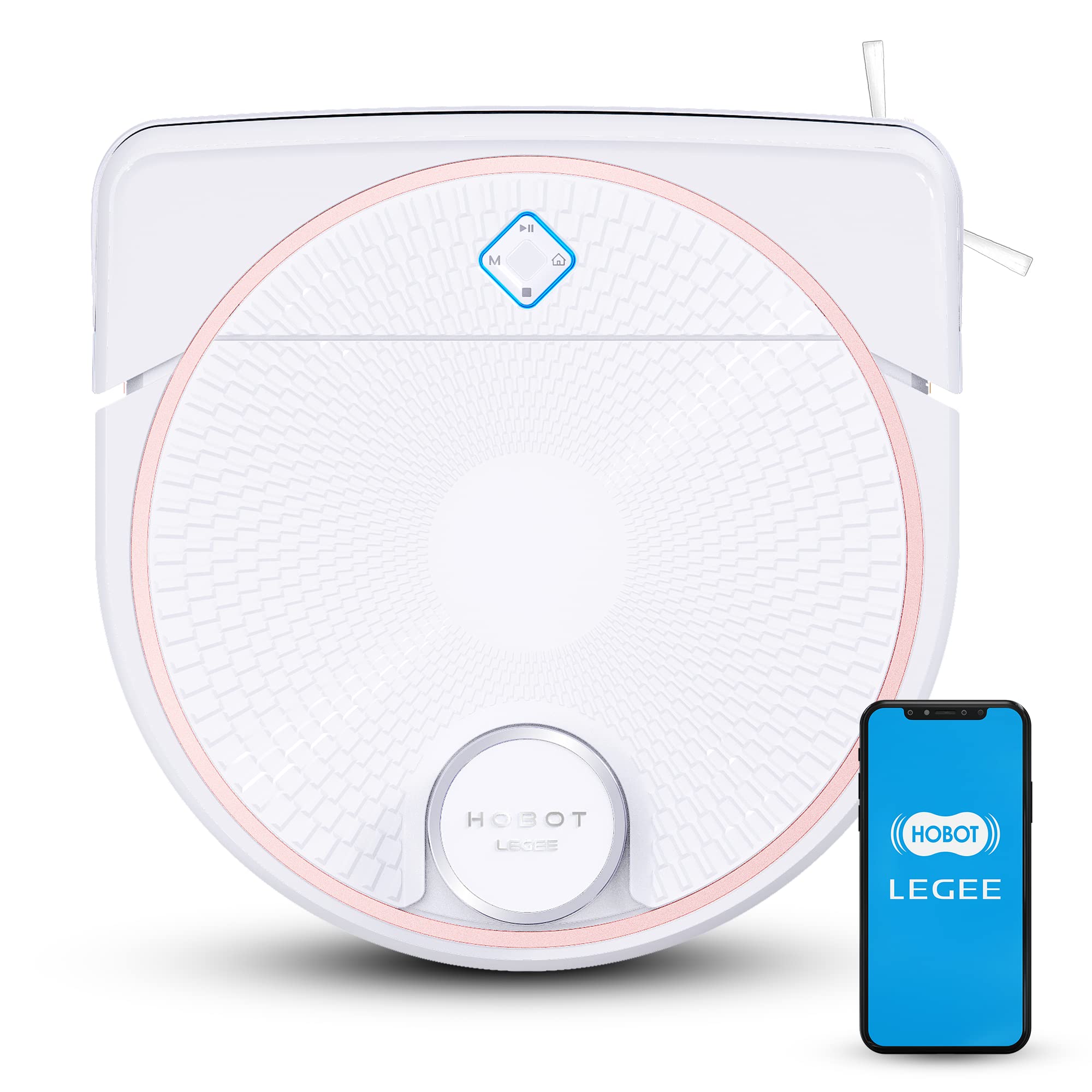 Smartbot Hobot Robot Friegasuelos Aspirador Hobot Legee-D7. Compatible Con Alfombras , Leroy Merlin