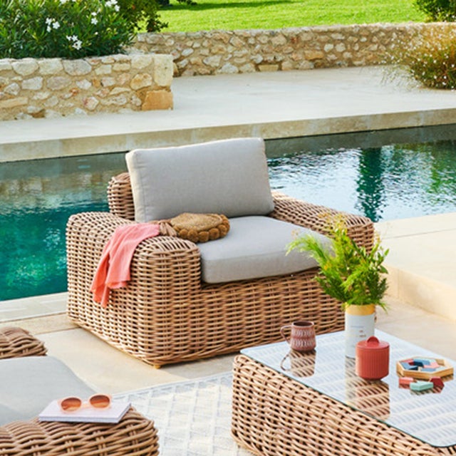 Hespéride Housse De Protection Table Ronde Hambo 200x200x80cm - Couverture Extérieure