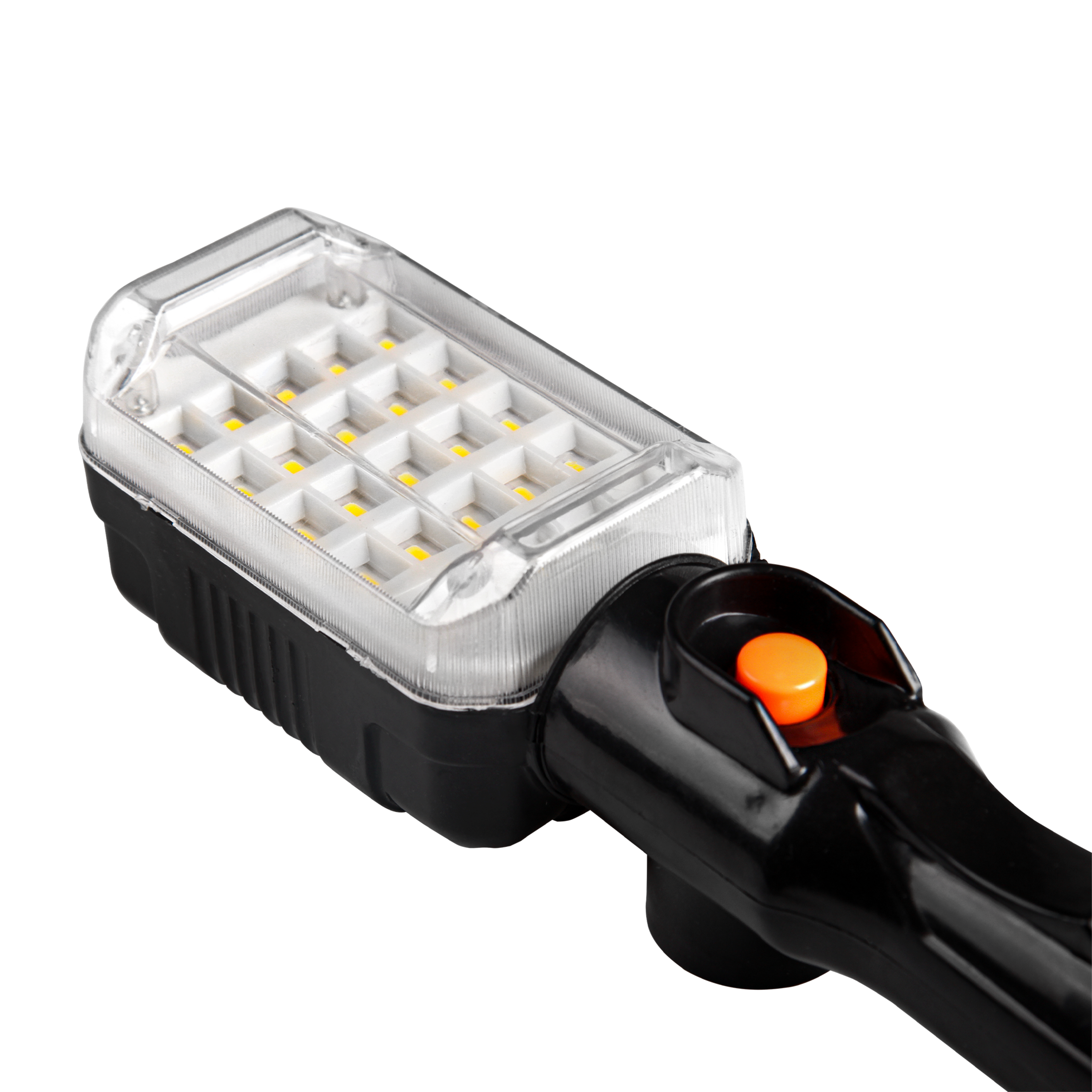 Lampa LED warsztatowa 12W 25cm 6500K zimna biel kabel 5m magnes hak czarna MasterLED - 6