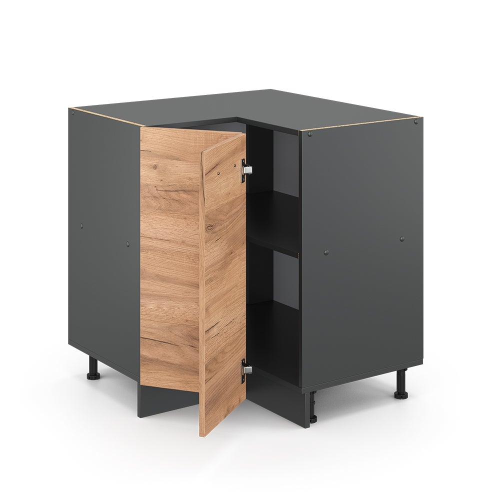 Vicco Meuble dangle R-Line, Chêne de force doré, 75.6cm sans PT - 4