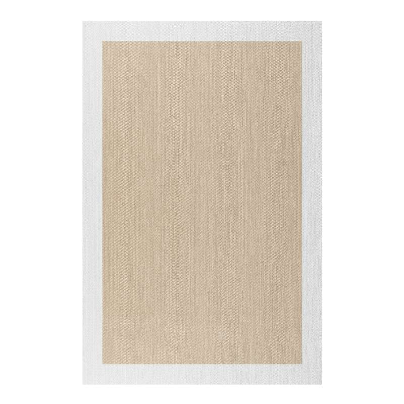 Tapete de vinil Premium de Alta Gama, Almofadas de quarto Lavável antiderrapante e resistente Bege-Branco 160x230 cm - 2